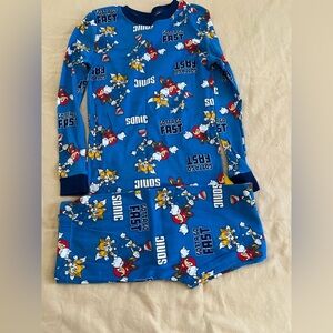 Blue Sonic Pajama Set